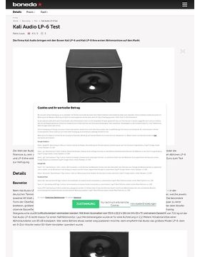 kali audio lp6 thomann