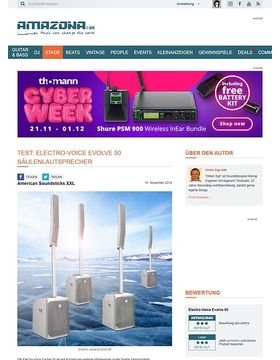 EV EVOLVE 50 White – Musikhaus Thomann