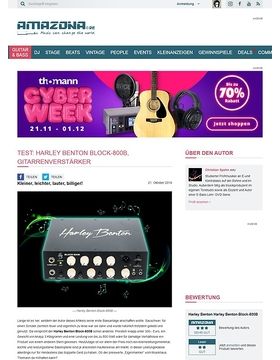 Harley Benton Block-800B – Musikhaus Thomann