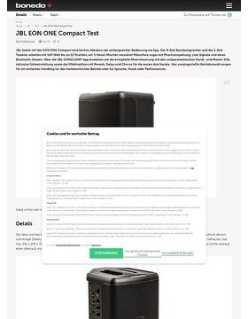 JBL Eon One Compact Bag Bundle – Musikhaus Thomann