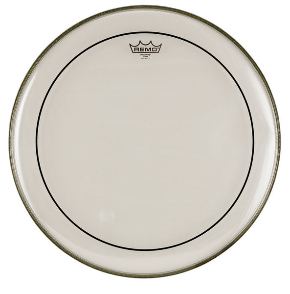 Remo 20" Pinstripe Clear Bass Drum