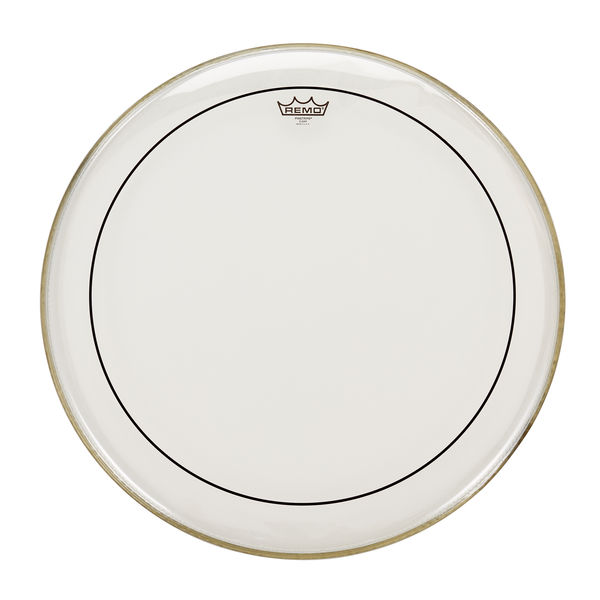 Remo 24" Pinstripe Clear Bass Drum