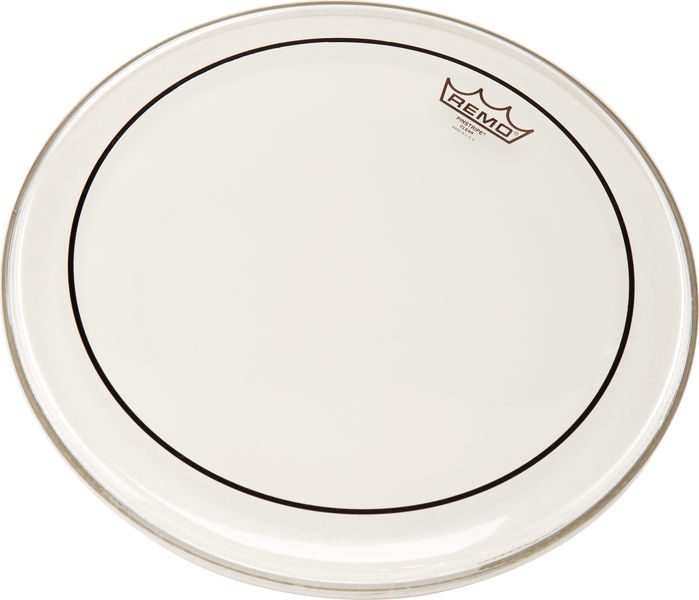 Remo 15" Pinstripe clear