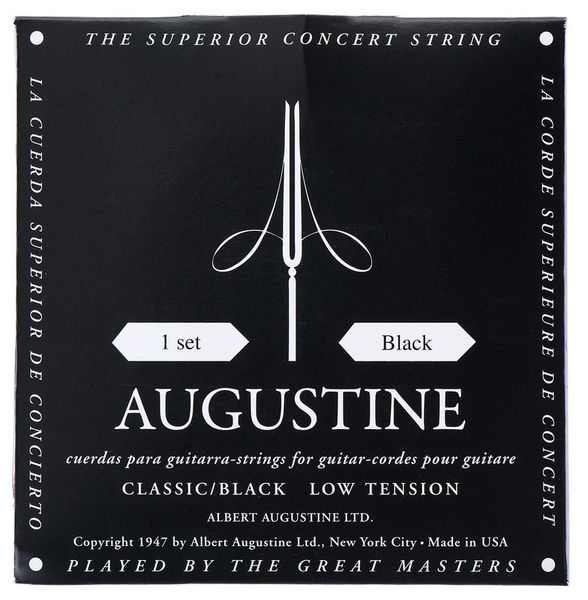 Augustine Concert Black