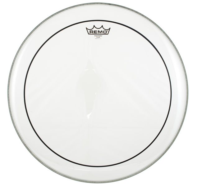 Remo 18" Pinstripe clear