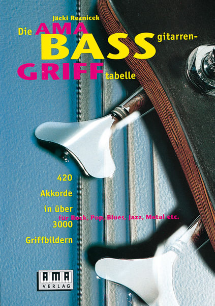 AMA Verlag Bassgitarren-Grifftabelle