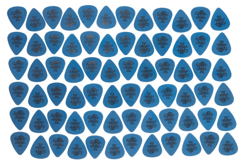 Dunlop Tortex Standard 1,0 Blue 72Pcs