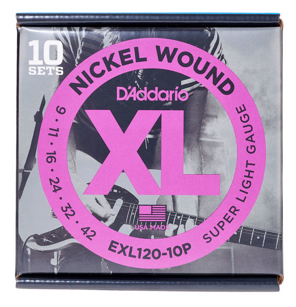 Daddario EXL120-10P