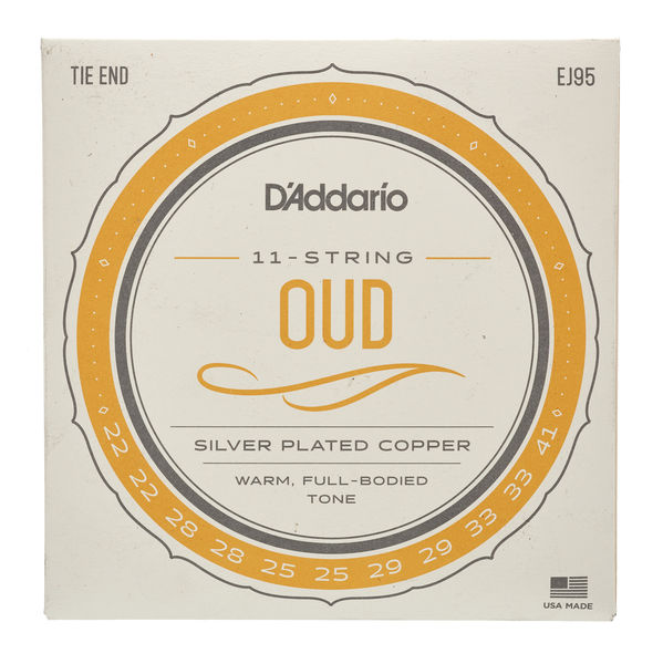 Daddario EJ95 Oud Silver Plated Copper
