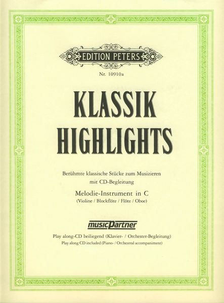 Edition Peters Klassik Highlights 1