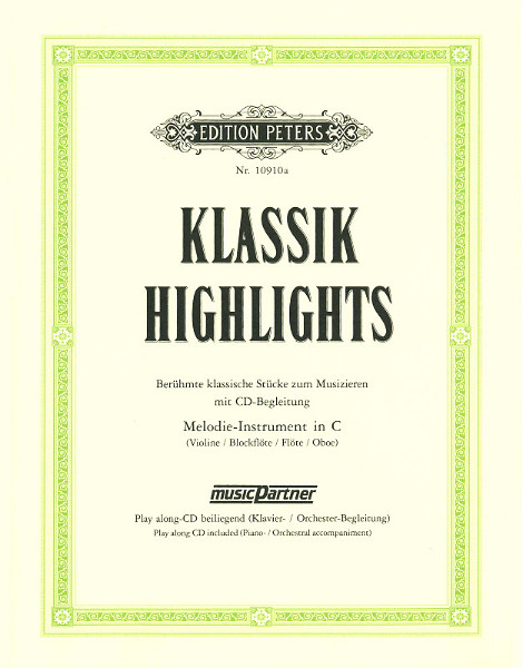 Edition Peters Klassik Highlights 1