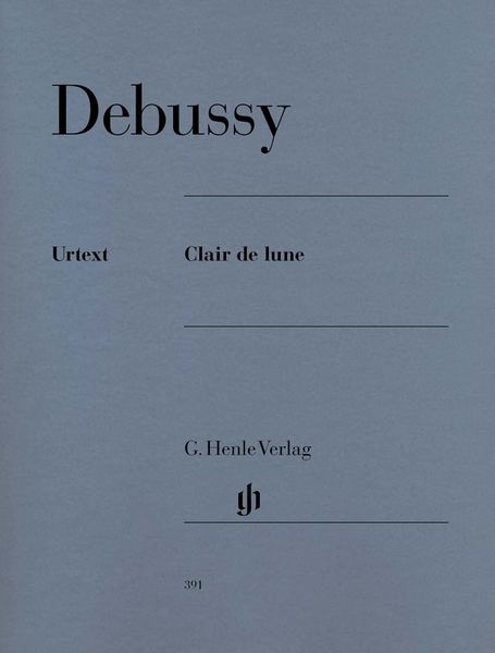 Henle Verlag Debussy Clair De Lune Thomann Belgie
