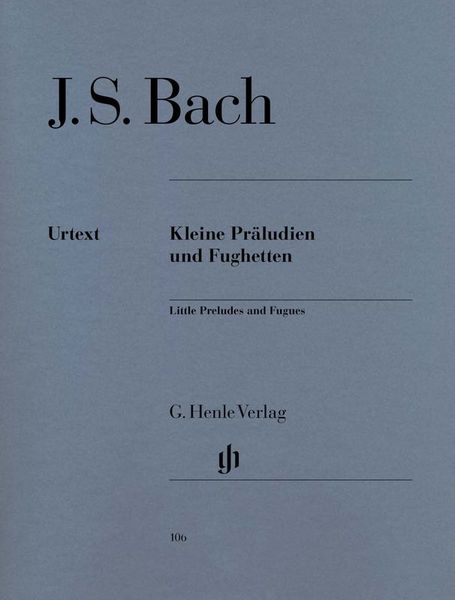 Henle Verlag Bach Präludien & Fughetten
