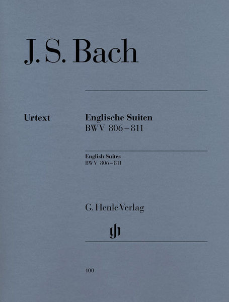 Henle Verlag Bach Englische Suiten