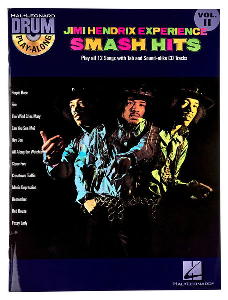 Hal Leonard Drum Play-Along Jimi Hendrix