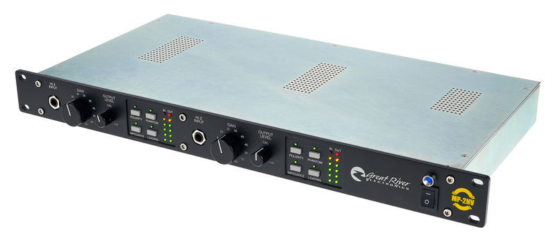 Great River Mp 2nv 2 Channel Microphone Preamp Great River Microphone Preamp Studio Gear