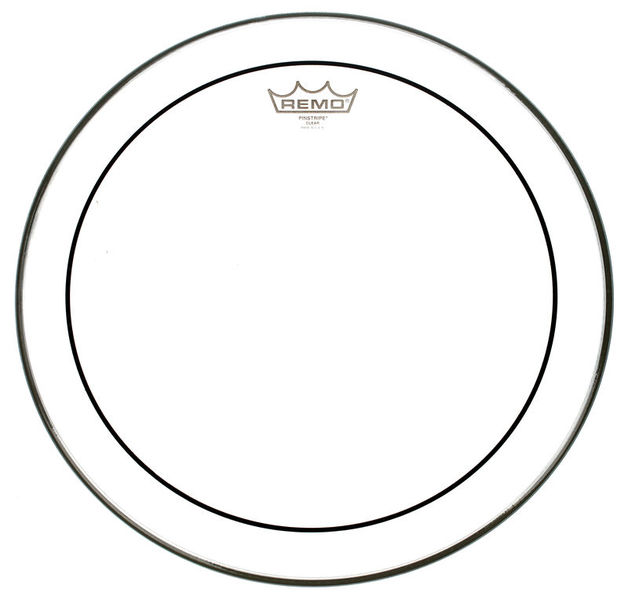 Remo 16" Pinstripe clear