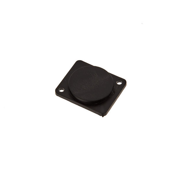 Adam Hall 7839 Plastic Blank Panel blk