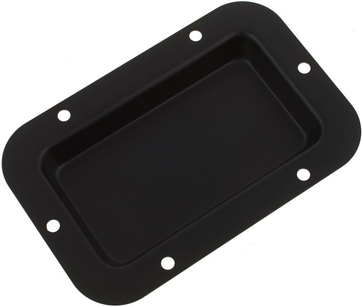 Adam Hall 8705B Dish unpunched blk