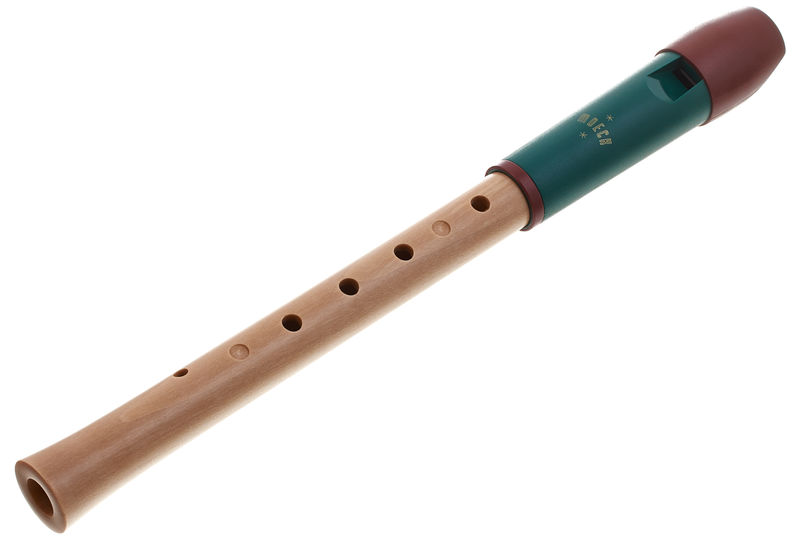 Moeck 1027 Flauto Penta Green/Red