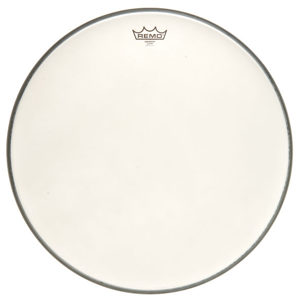 Remo 20" Emperor Coated WH