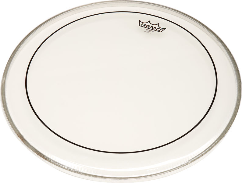 Remo 18" Pinstripe clear Bass Drum