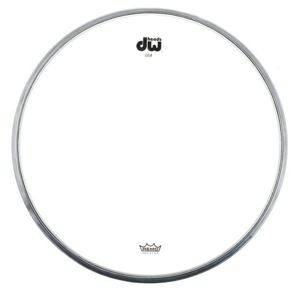 DW 08" Transparent Drumhead