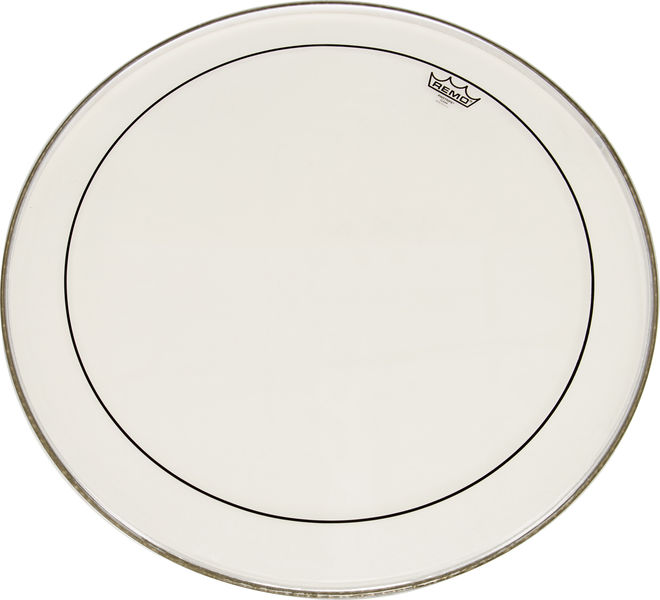 Remo 26" Pinstripe Clear Bass Drum