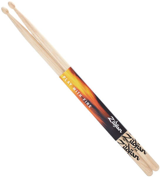 Zildjian 5A Hickory Sticks Wood Tip