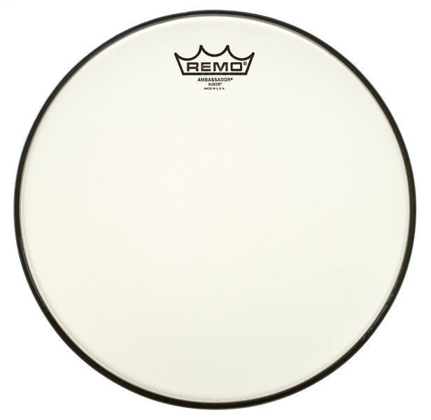 Remo 12" Ambassador Suede