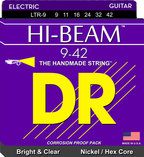 Cordes guitare DR Strings LTR-9 Hi-Beam | Test, Avis & Comparatif