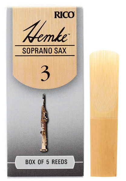 DAddario Woodwinds Hemke Soprano Saxophone 3.0