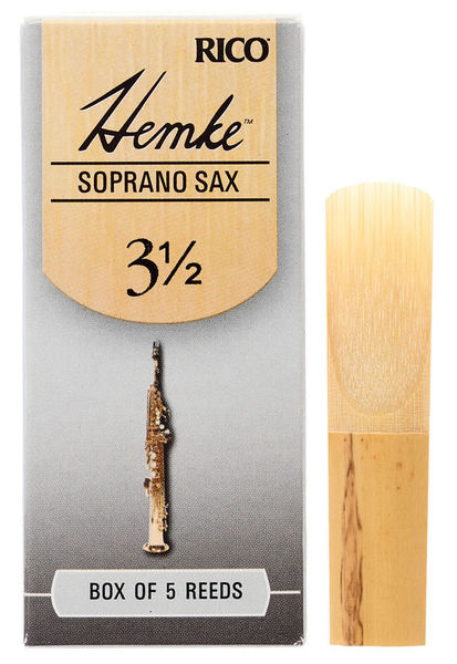 DAddario Woodwinds Hemke Soprano Saxophone 3.5