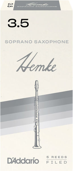 DAddario Woodwinds Hemke Soprano Saxophone 3.5