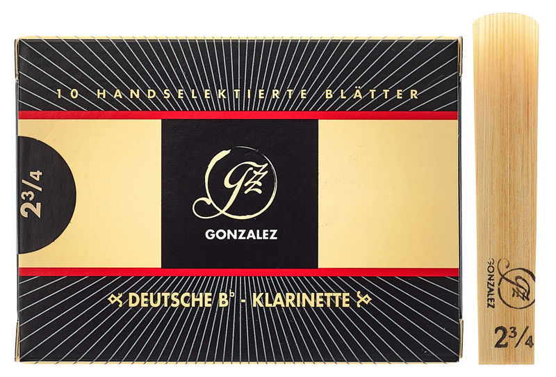 Gonzalez Clarinet Reed German 2.75