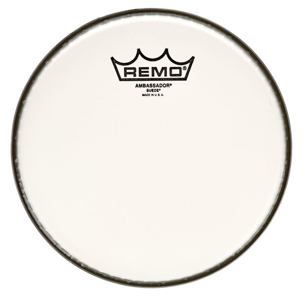 Remo 08" Ambassador Suede