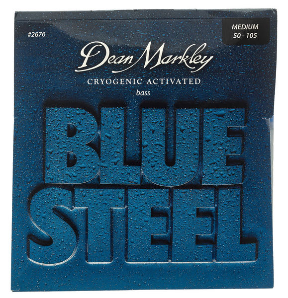 Dean Markley 2676 Blue Steel Bass MED