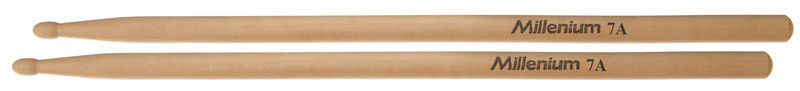 Millenium 7A Drum Sticks Maple -Wood-