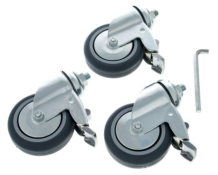 Manfrotto 104 Wheel Set Ø 75 with Brakes