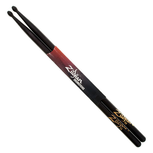 Zildjian 5A Black Hickory Sticks -Wood-