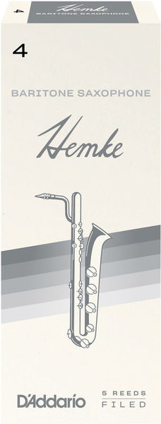 DAddario Woodwinds Hemke Baritone Saxophone 4.0