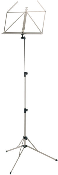 K&M 100/5 Stand Nickel Coloured