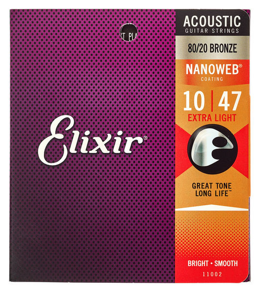 Elixir Nanoweb Extra Light Acoustic