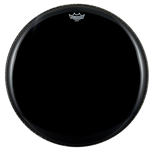 Remo 18" Powerstroke 3 Ebony Bass
