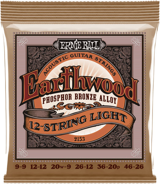 Ernie Ball 2153 Earthwood Phosphor Bronze
