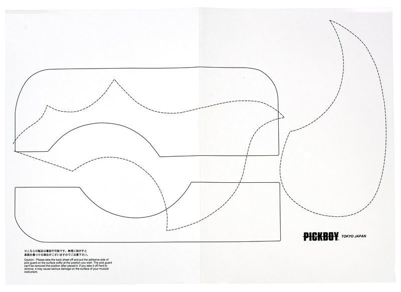 Gewa Pickboy Pickguard Clear