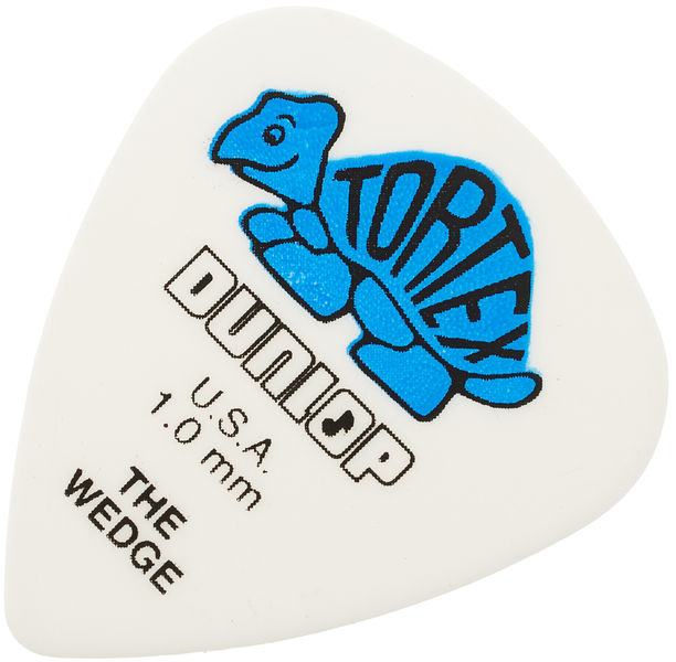Dunlop Tortex Wedge 1mm Blue