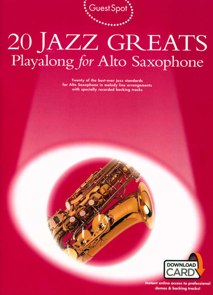 Wise Publications 20 Jazz Greats Alto Sax