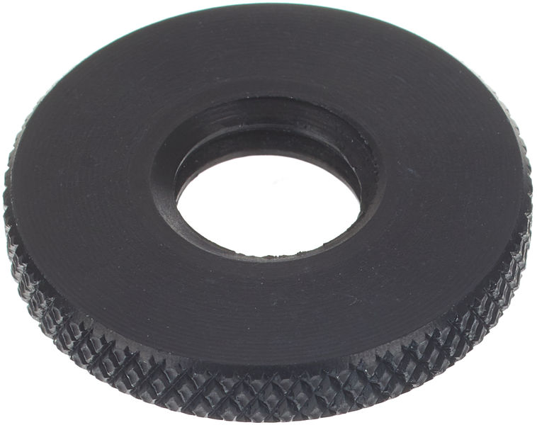 K&M Thumbwheel Alu BK