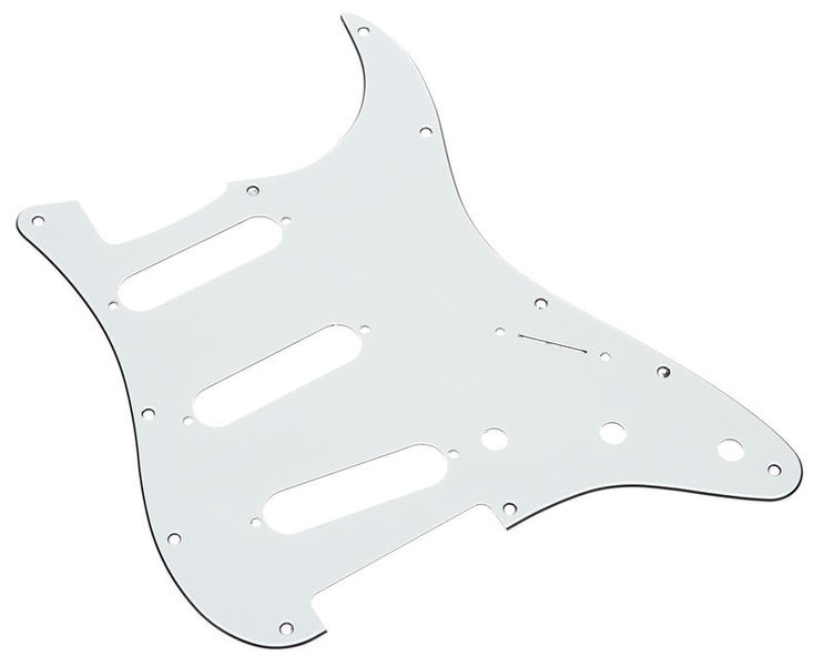 Fender Pickguard SSS WH